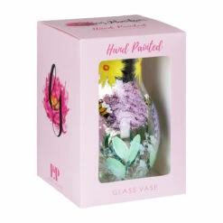 Lynsey Johnstone Hand Painted Alliums & Bees Posy Vase -Water Bottle Store lesser pavey lp49757 lynsey johnstone alliums bees posy vase 3