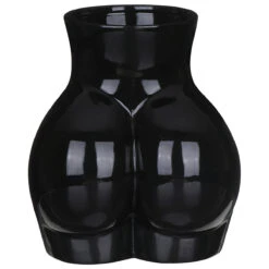 Desire Black Body Derriere Vase -Water Bottle Store lesser and pavey lp48105 black derriere vase 2