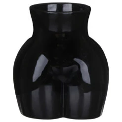 Desire Black Body Derriere Vase -Water Bottle Store lesser and pavey lp48105 black derriere vase 3