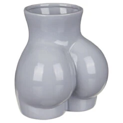 Desire Grey Body Derriere Vase -Water Bottle Store lesser and pavey lp48106 grey derriere vase 02