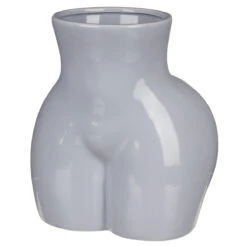 Desire Grey Body Derriere Vase -Water Bottle Store lesser and pavey lp48106 grey derriere vase 05