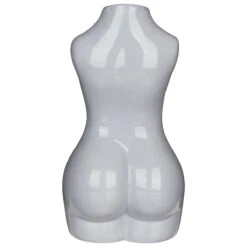 Desire Grey Body Torso Vase -Water Bottle Store lesser and pavey lp48226 grey body torso vase 3