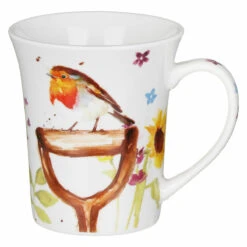 Jennifer Rose Garden Birds Set Of Four Mugs -Water Bottle Store lesser and pavey lp95449 jennifer rose garden birds set of four mugs 4