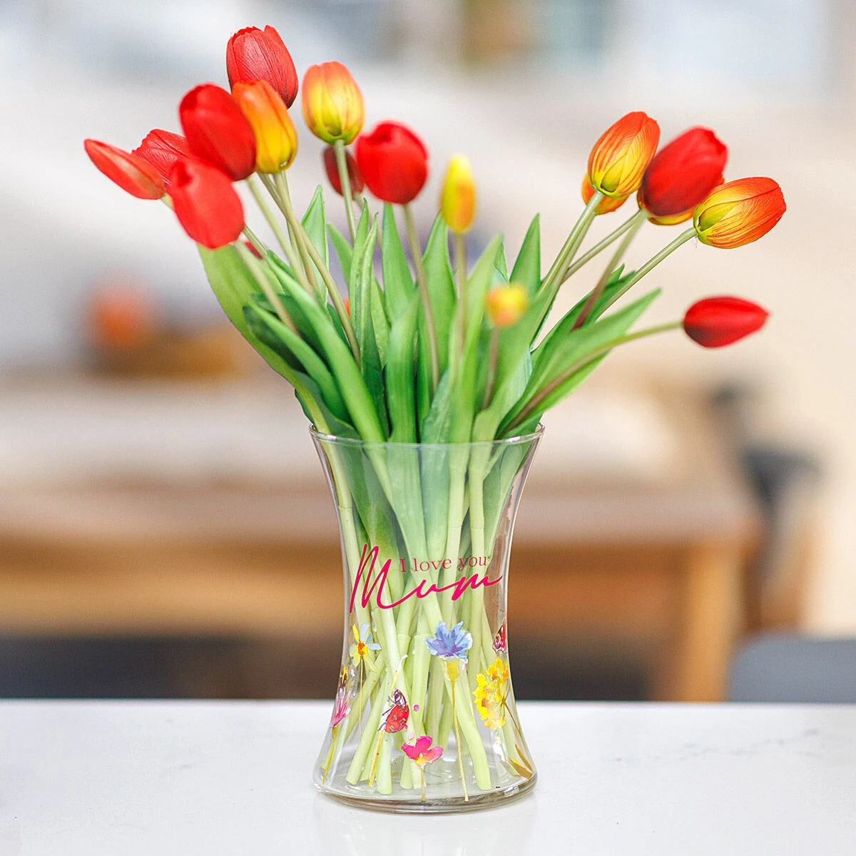 Jennifer Rose I Love You Mum Vase - Image 2