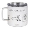 Kate Spade New York Dog Party Stainless Steel Travel Coffee Mug With Handle