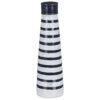 Kate Spade New York Navy Stripe Stainless Steel Water Bottle
