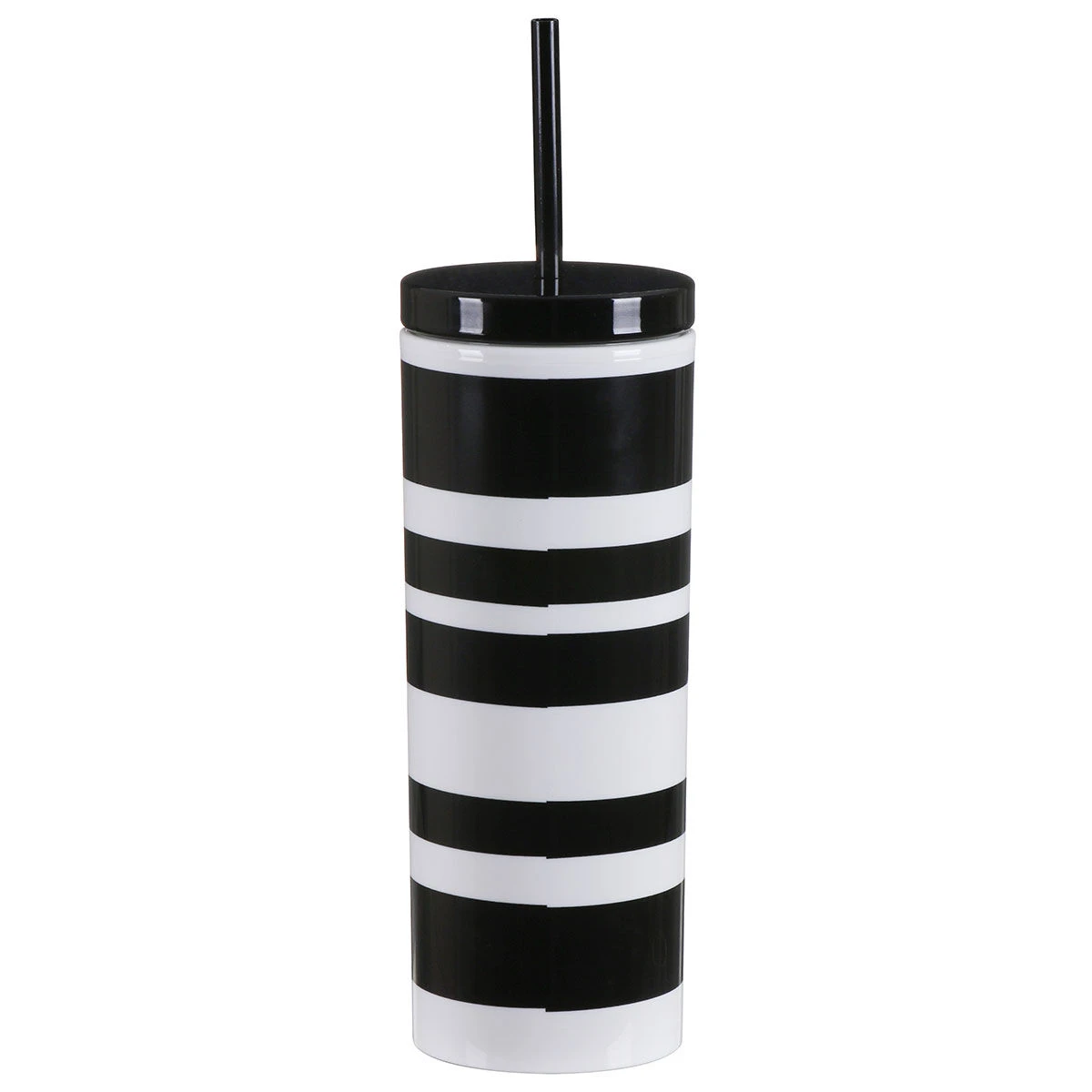 Kate Spade New York Sarah Stripe Acrylic Tumbler With Straw 2 Kate Spade New York Sarah Stripe Acrylic Tumbler With Straw - Image 2