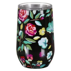 Kate Spade New York Autumn Floral Stainless Steel Wine Tumbler -Water Bottle Store lifeguard press 224549 kate spade autumn floral wine tumbler 3