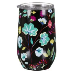 Kate Spade New York Autumn Floral Stainless Steel Wine Tumbler -Water Bottle Store lifeguard press 224549 kate spade autumn floral wine tumbler 4