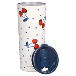 Water Bottle Store -Water Bottle Store lifeguard press 225937 kate spade vintage cherry dot stainless steel travel mug 02