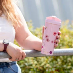 Water Bottle Store -Water Bottle Store lifeguard press kate spade 204532 pacific petals thermal mug lifestyle 2