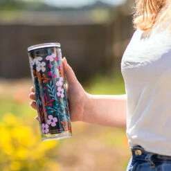 Water Bottle Store -Water Bottle Store lifeguard press kate spade 216648 fall floral acrylic thermal mug lifestyle