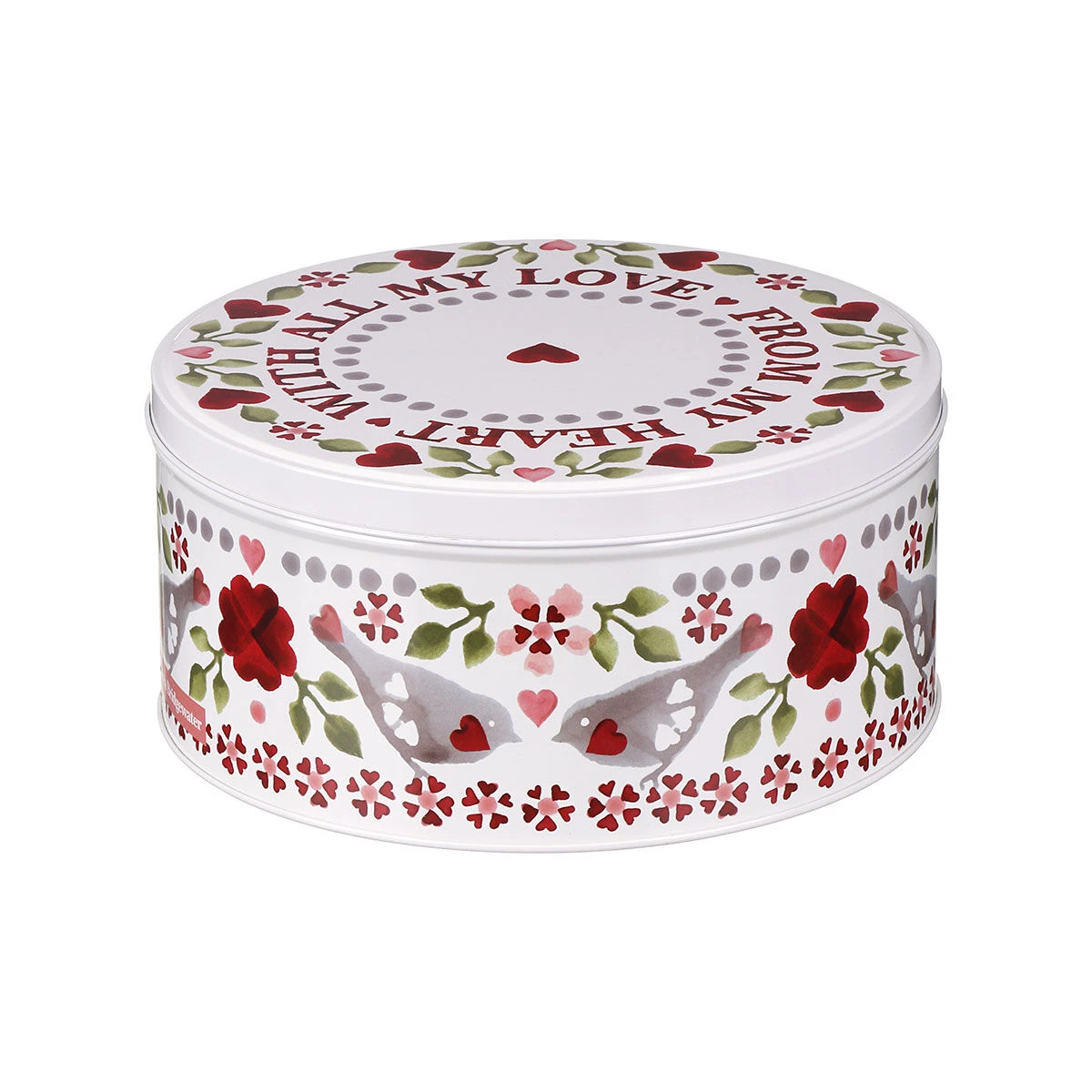 Emma Bridgewater Lovebirds Set Of Three Round Cake Tins 7 Emma Bridgewater Lovebirds Set Of Three Round Cake Tins - Image 7