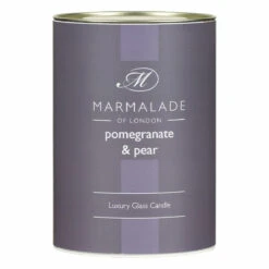 Marmalade Of London Pomegranate & Pear 230g Luxury Glass Soy Candle 15 Marmalade Of London Pomegranate & Pear 230g Luxury Glass Soy Candle -Water Bottle Store marmalade of london 12118 pomegranate pear 230g luxury glass candle 4