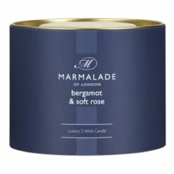 Marmalade Of London Bergamot & Soft Rose 400g 3 Wick Glass Soy Candle 14 Marmalade Of London Bergamot & Soft Rose 400g 3 Wick Glass Soy Candle -Water Bottle Store marmalade of london 12897 bergamot soft rose 400g 3 wick glass candle 4