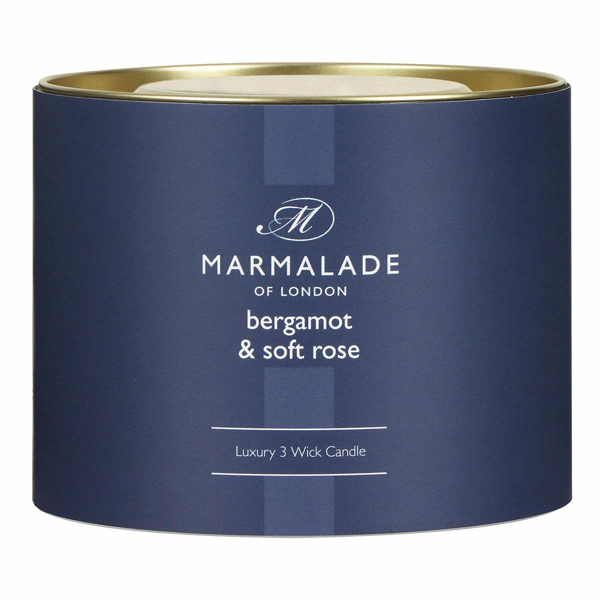Marmalade Of London Bergamot & Soft Rose 400g 3 Wick Glass Soy Candle 7 Marmalade Of London Bergamot & Soft Rose 400g 3 Wick Glass Soy Candle - Image 7