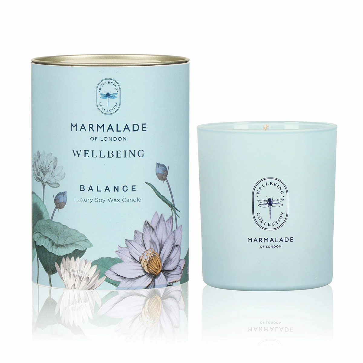 Marmalade Of London Balance 230g Wellbeing Glass Soy Candle 1 Marmalade Of London Balance 230g Wellbeing Glass Soy Candle
