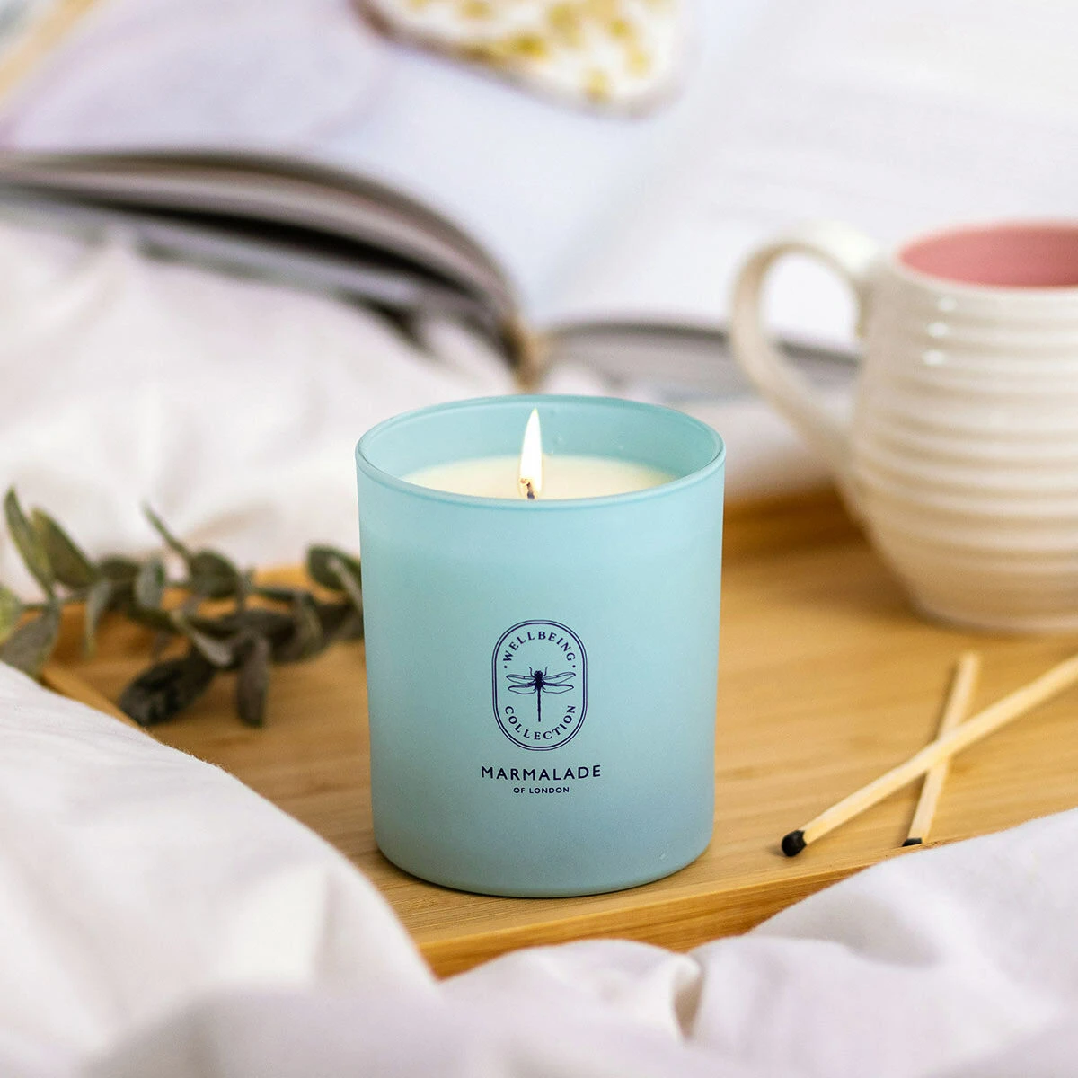 Marmalade Of London Balance 230g Wellbeing Glass Soy Candle 2 Marmalade Of London Balance 230g Wellbeing Glass Soy Candle - Image 2