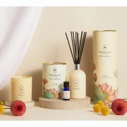 Marmalade Of London Calm 200ml Wellbeing Reed Diffuser -Water Bottle Store marmalade of london wellness calm group shot 1 1