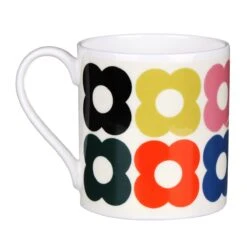 Orla Kiely Spot Flower Fun Large Mug -Water Bottle Store mclaggan orla kiely msqok161 spot flower fun large mug 30 copy 1