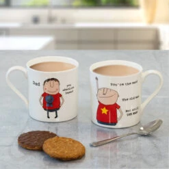 Rosie Made A Thing You’re The Man Mug 6 Rosie Made A Thing You’re The Man Mug -Water Bottle Store mclaggan rosie made a thing qrh05 dad mug qrh34 youre the man mug lifetsyleb 1