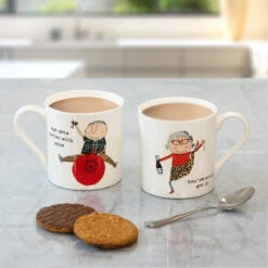 Rosie Made A Thing You’ve Still Got It Mug -Water Bottle Store mclaggan rosie made a thing qrh25 still got it qrh21 age better wine mug lifestyleb 1