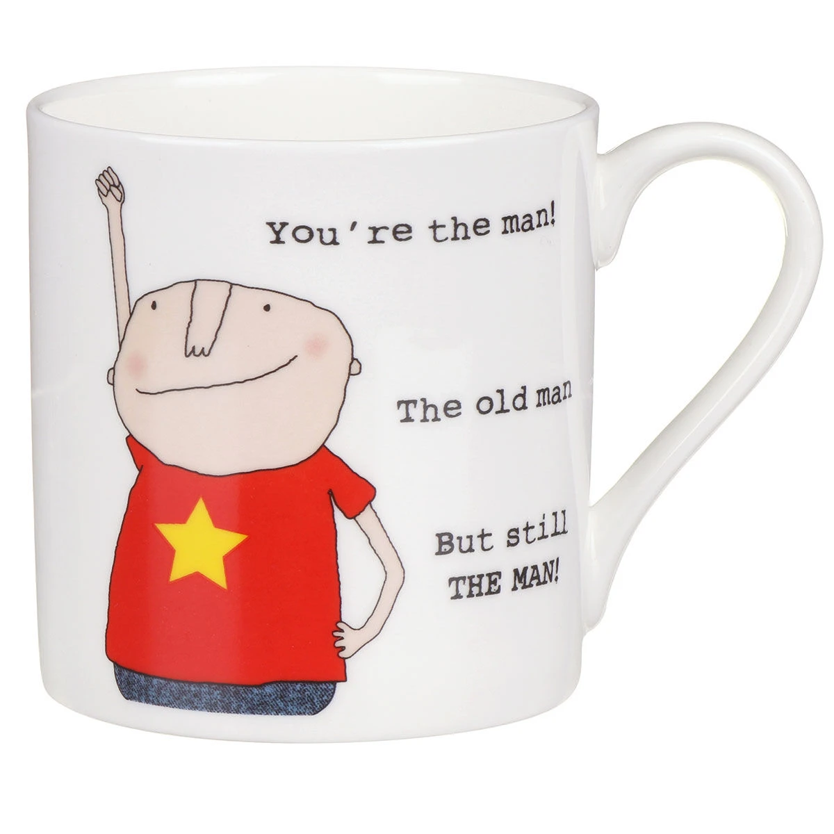 Rosie Made A Thing You’re The Man Mug 1 Rosie Made A Thing You’re The Man Mug