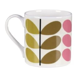 Orla Kiely Multi Solid Stem Large Mug -Water Bottle Store mclaggan smith orla kiely msqok179 multi solid stem large mug 03
