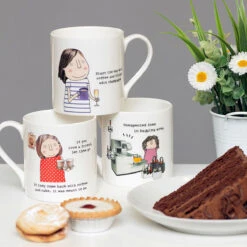 Rosie Made A Thing ‘Unexpected Item’ Mug -Water Bottle Store mclaggan smith rosie made a thing lifestyle 1