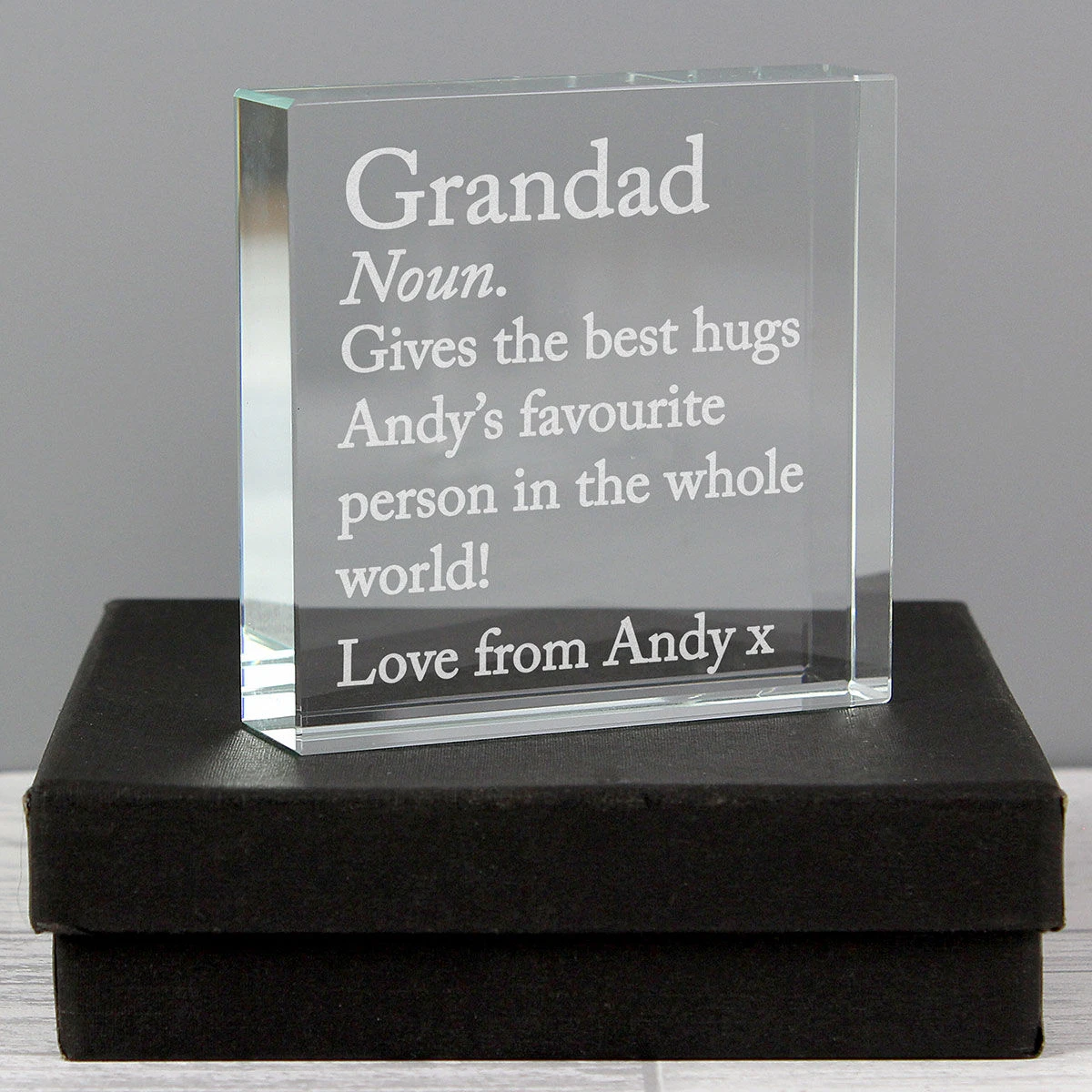 Personalised ‘Dictionary Definition’ Large Crystal Token 3 Personalised ‘Dictionary Definition’ Large Crystal Token - Image 3