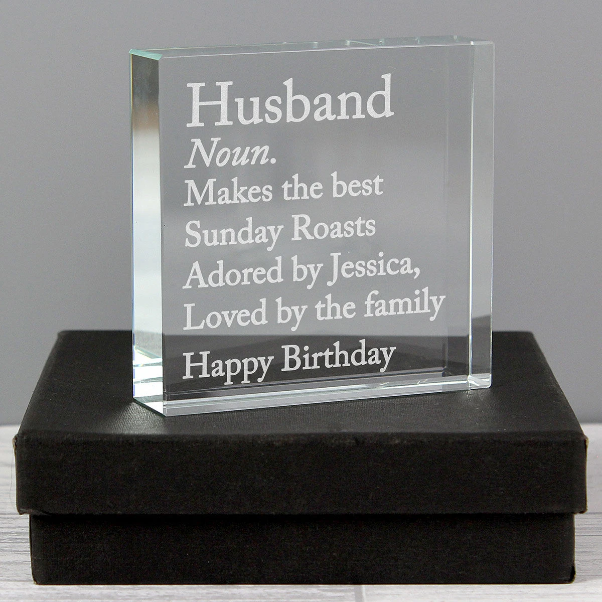 Personalised ‘Dictionary Definition’ Large Crystal Token 4 Personalised ‘Dictionary Definition’ Large Crystal Token - Image 4