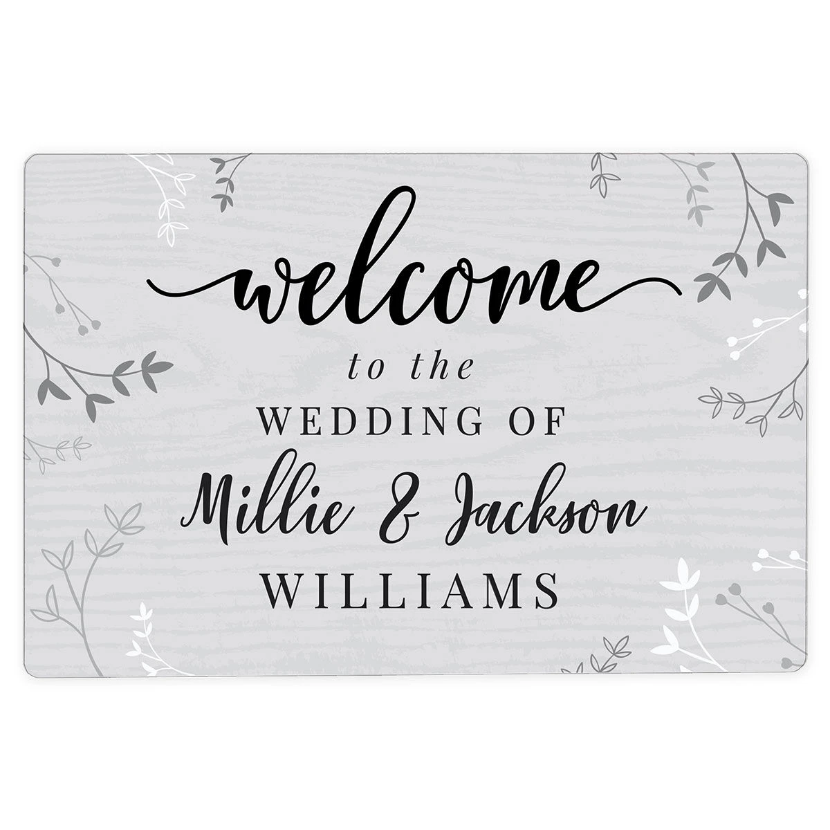 Personalised Welcome Metal Sign 2 Personalised Welcome Metal Sign - Image 2