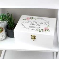 Personalised Abstract Rose White Wooden Keepsake Box 13 Personalised Abstract Rose White Wooden Keepsake Box -Water Bottle Store p1014b45 pmc personalised abstract rose white wooden keepsake box 4