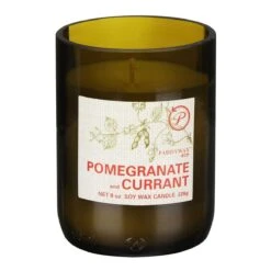 Paddywax Eco 226g Pomegranate And Currant Green Recycled Glass Soy Candle 7 Paddywax Eco 226g Pomegranate And Currant Green Recycled Glass Soy Candle -Water Bottle Store paddywax eg04eu eco pomegranate currant recycled glass candle 02