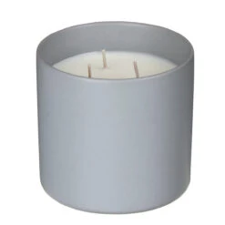 Paddywax Hygge 425g 3 Wick Vetiver & Cardamom Grey Ceramic Soy Candle -Water Bottle Store paddywax hy1501eu large hygge candle 3