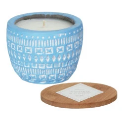 Paddywax Sonora 85g Wisteria & Willow Concrete Soy Candle -Water Bottle Store paddywax sn0301eu sonora candle 2