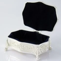 Personalised Small Antique Trinket Box -Water Bottle Store personalised memento small antique trinket p0102b62 image 2