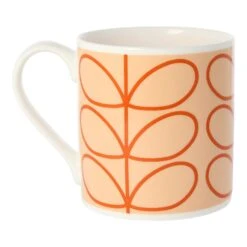 Orla Kiely Linear Stem Tomato Large Mug -Water Bottle Store qok133c