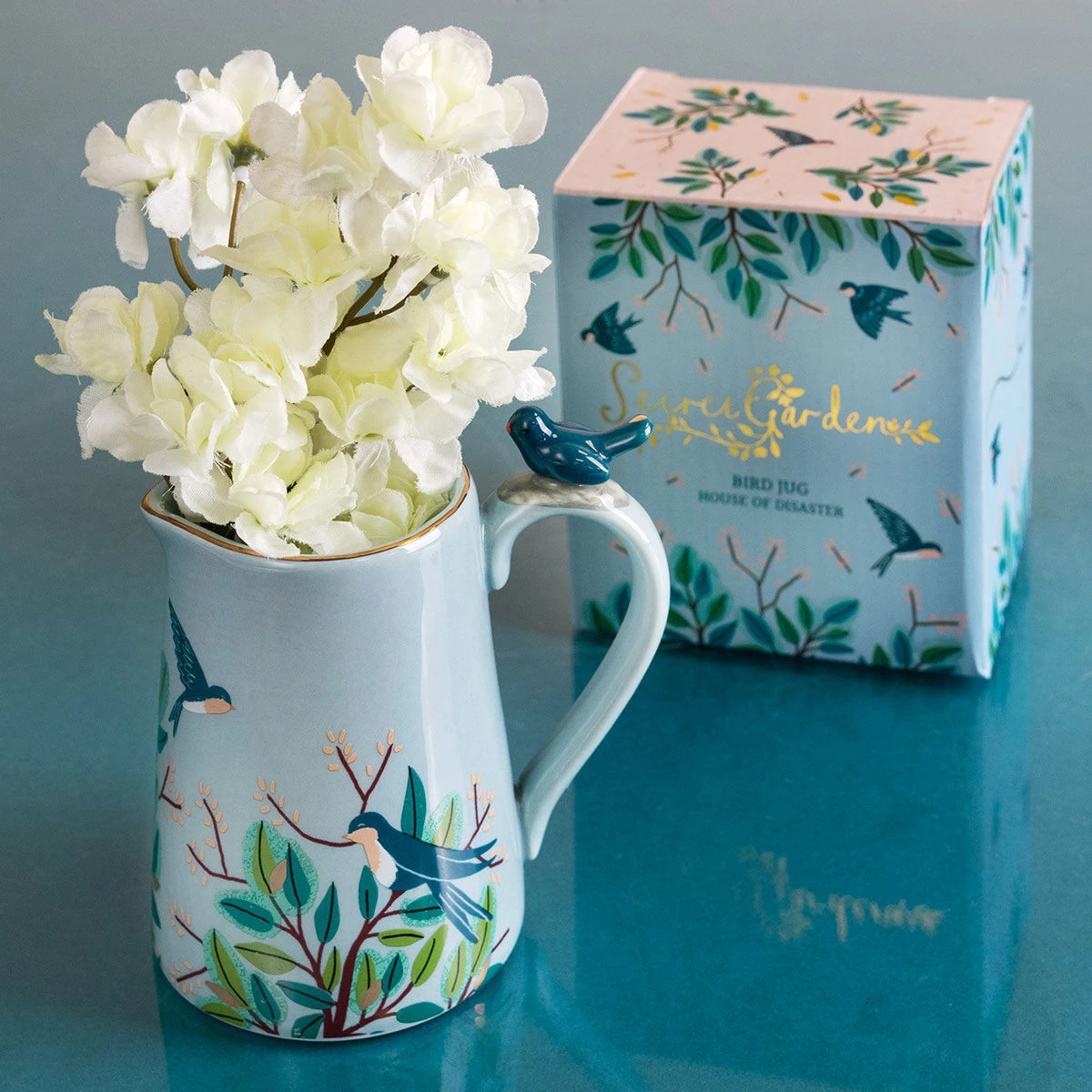 House Of Disaster Secret Garden Bird Jug 5 House Of Disaster Secret Garden Bird Jug - Image 5