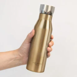 Ted Baker BOTLET Gold Water Bottle -Water Bottle Store ted baker 258315 botlet gold water bottle lifestyle