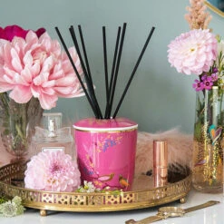 Sara Miller Chelsea Pink Sandalwood, Cardamom And Oud 200ml Reed Diffuser 8 Sara Miller Chelsea Pink Sandalwood, Cardamom And Oud 200ml Reed Diffuser -Water Bottle Store wax lyrical sm2203 sara miller chelsea pink 200ml reed diffuser lifestyle