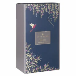 Sara Miller Chelsea Navy Amber, Orchid And Lotus Blossom 200ml Reed Diffuser -Water Bottle Store wax lyrical sm2204 sara miller chelsea navy 200ml reed diffuser 4