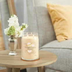 Yankee Candle Vanilla Cupcake Signature Large Jar Candle -Water Bottle Store yankee candle 1629969e vanilla cupcake signature large jar candle lifestyle 4