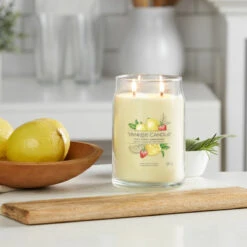 Yankee Candle Iced Berry Lemonade Signature Large Jar Candle -Water Bottle Store yankee candle 1629983e iced berry lemonade signature large jar candle lifestyle 1