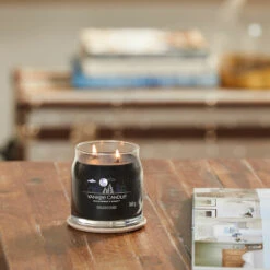 Yankee Candle Midsummers Night Signature Medium Jar Candle -Water Bottle Store yankee candle 1630002e midsummers night signature medium jar candle lifestyle 2