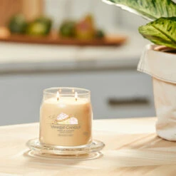 Yankee Candle Vanilla Cupcake Signature Medium Jar Candle -Water Bottle Store yankee candle 1630003e vanilla cupcake signature medium jar candle lifestyle 1