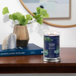 Yankee Candle Lakefront Lodge Signature Large Tumbler Candle 6 Yankee Candle Lakefront Lodge Signature Large Tumbler Candle -Water Bottle Store yankee candle 1630058e lakefront lodge signature large tumbler candle lifestyle 1