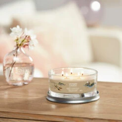 Yankee Candle Amber & Sandalwood Signature Multi-Wick Tumbler Candle -Water Bottle Store yankee candle 1630084e amber sandalwood signature multi wick tumbler lifestyle 1