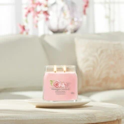 Yankee Candle Fresh Cut Roses Signature Medium Jar Candle 5 Yankee Candle Fresh Cut Roses Signature Medium Jar Candle -Water Bottle Store yankee candle 1630660e fresh cut roses signature medium jar candle lifestyle 1
