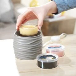 Yankee Candle Noah Grey Scenterpiece Easy MeltCup Warmer - With Timer 9 Yankee Candle Noah Grey Scenterpiece Easy MeltCup Warmer - With Timer -Water Bottle Store yankee candle scenterpiece with timer noah black 1521326 4